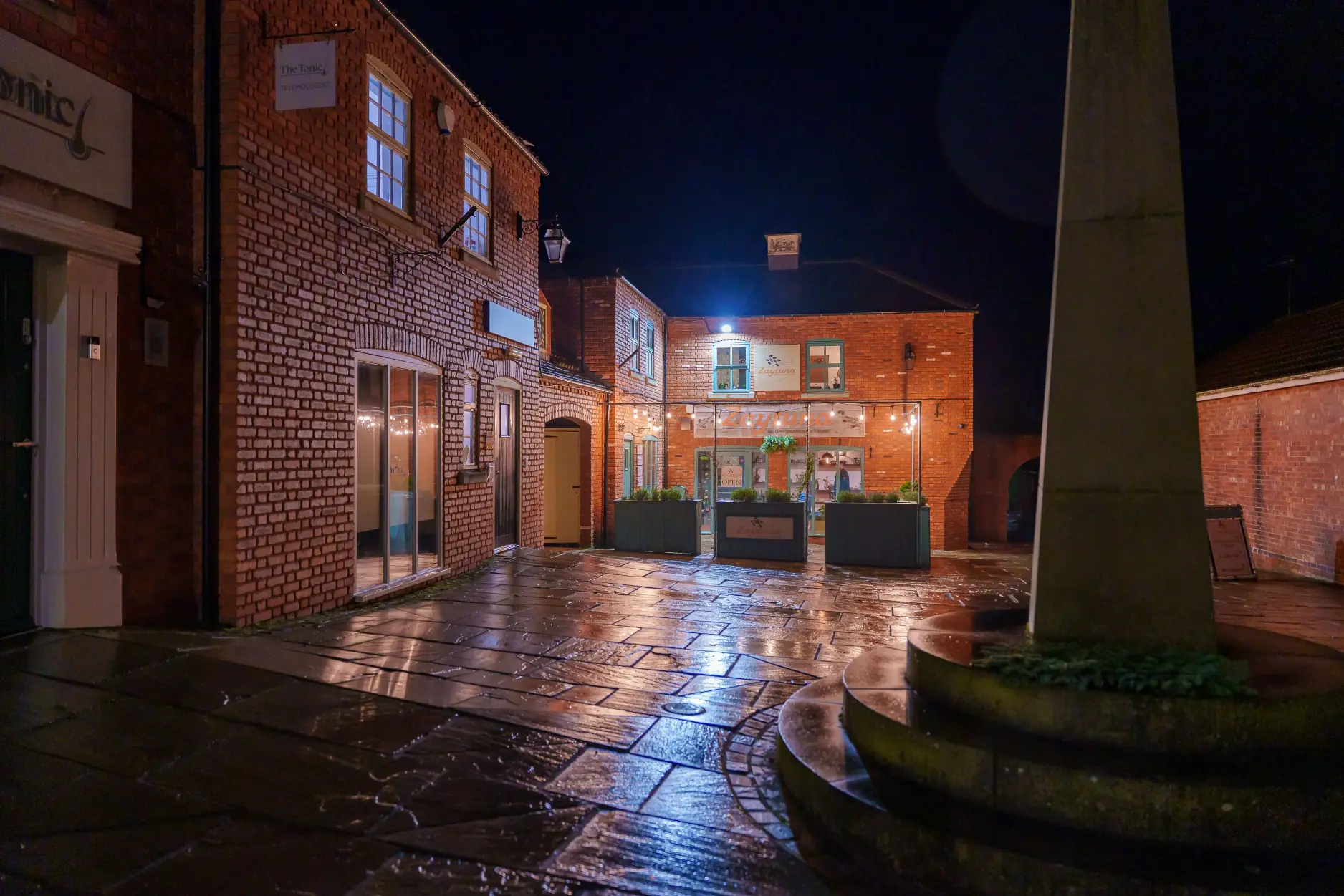 Entrance of The Courtyard